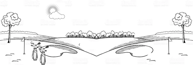 Golf Course drawing